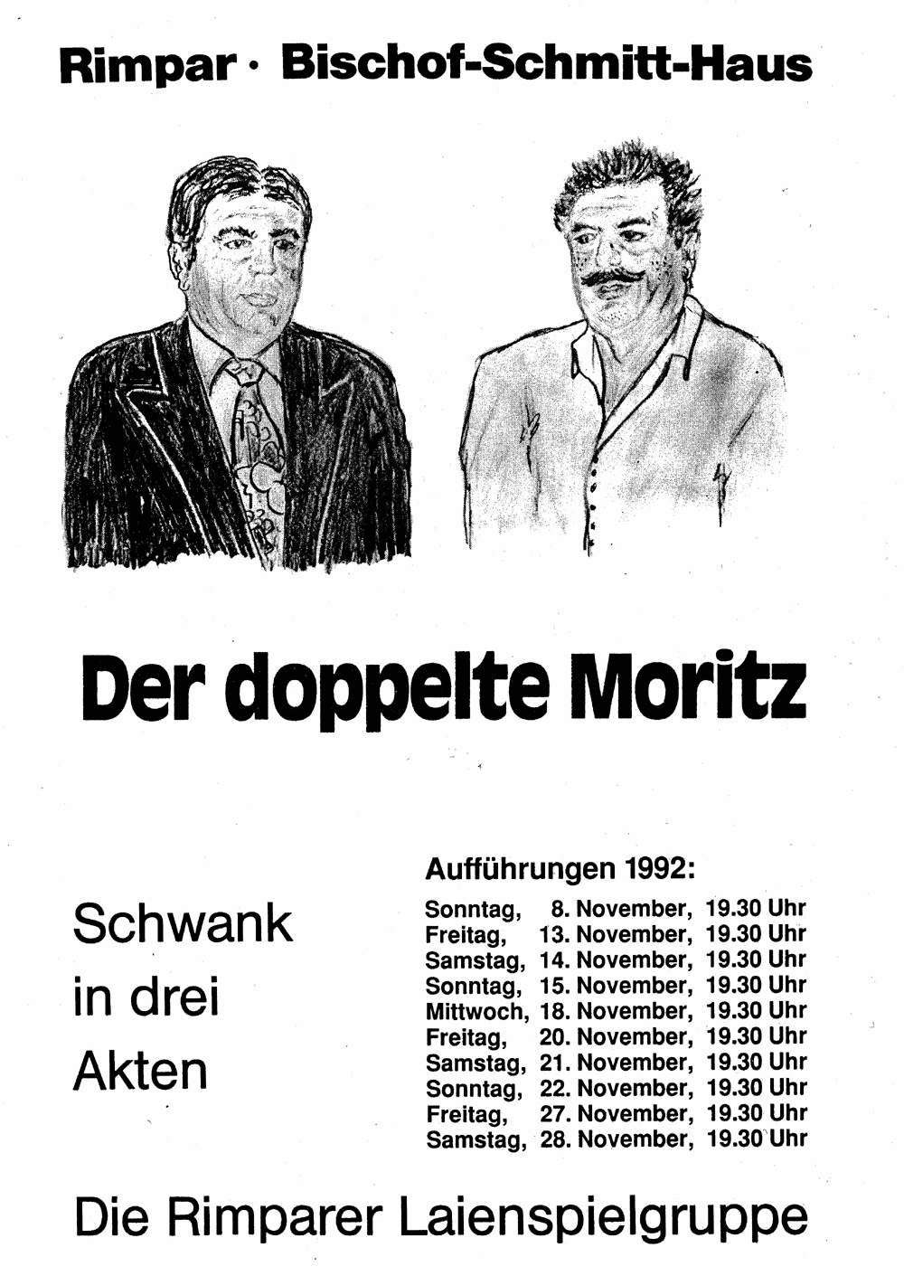 Der doppelte Moritz 1992